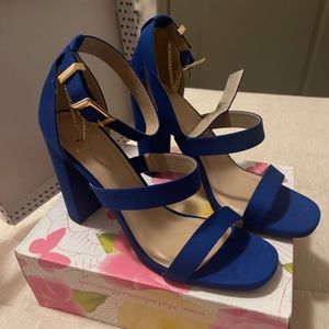 Royal Blue Heels
